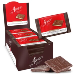 Asher’s Milk Chocolate Covered Grahams 18ct